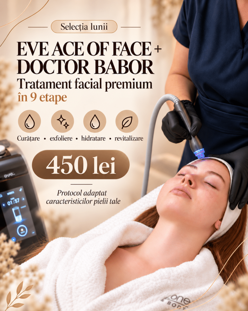 EVE Ace of Face + Doctor Babor la BelleZone Constanța – protocol facial premium în 9 etape